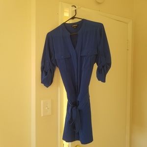 Women's Express Button Down Shirt Dress